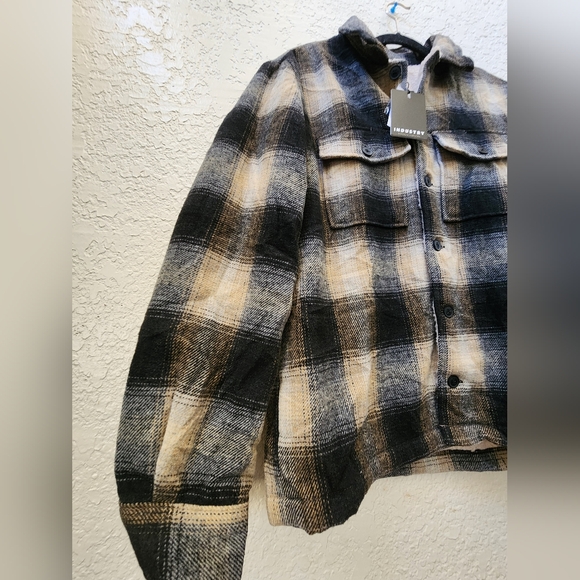 Industry Republic Clothing Checkered Jacket Size S|P - Picture 5 of 8